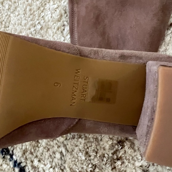 Stuart Weitzman OTK Genna 80 Suede Boots Size 6 NEW - Picture 7 of 11